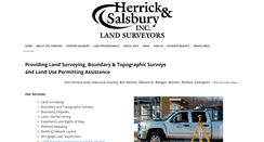Desktop Screenshot of herrickandsalsbury.com